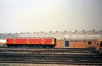 Class 128 DMU at Old Oak Common depot