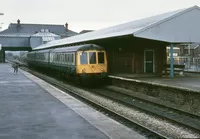 Class 116 DMU at Caerphilly