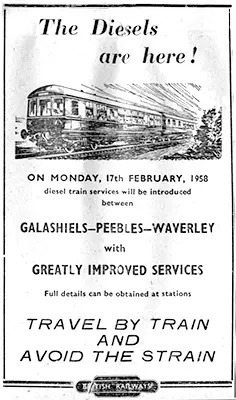 The diesels are here! Galashiels