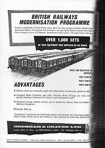 Gresham and Craven brakes advert