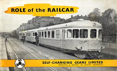 cover showing a foreign railcar in black and white with yellow title bars