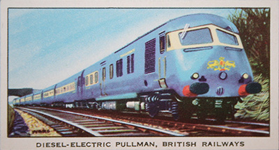 Diesel Pullman Kelloggs card front