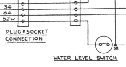 Schematic showing connections